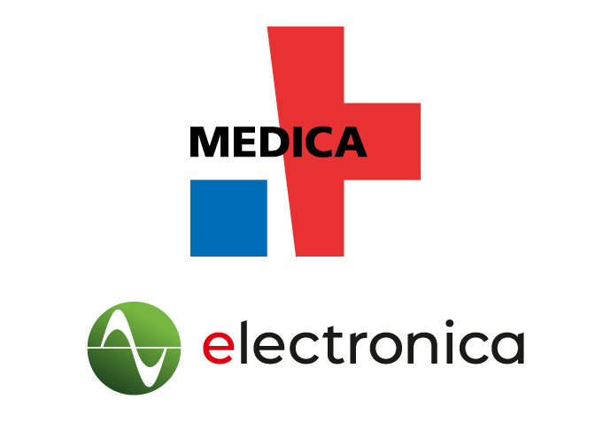 [Translate to en:] Besuchen Sie uns bei der Medica/Compamed und der Electronica