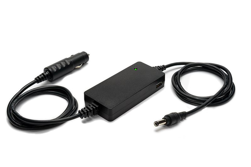 90 Watt Auto-Adapter CAR90A Der 90 Watt Auto-Adapter CAR90A für Pkws und Lkws.
