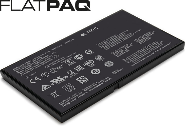 Lithium-Ionen (Li-Ion) Standard-Batteriepack FLATPAQ Lithium-Ionen (Li-Ion) Standard-Batteriepack FLATPAQ