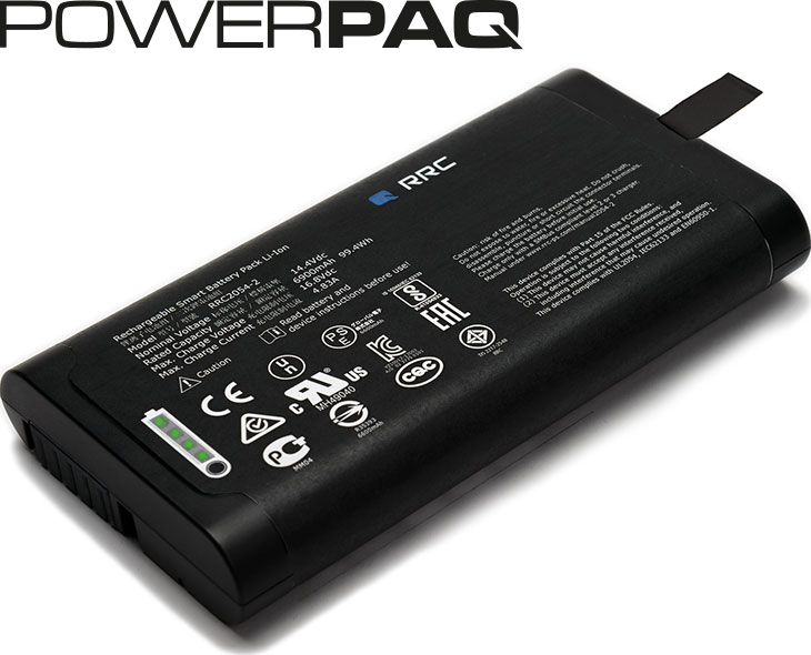 POWERPAQ Standard Lithium-Ion Battery Packs with 18650 or 21700 Cells